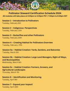 Pollinator Steward Certification