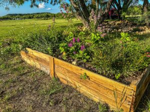 Pallet Flower Bed